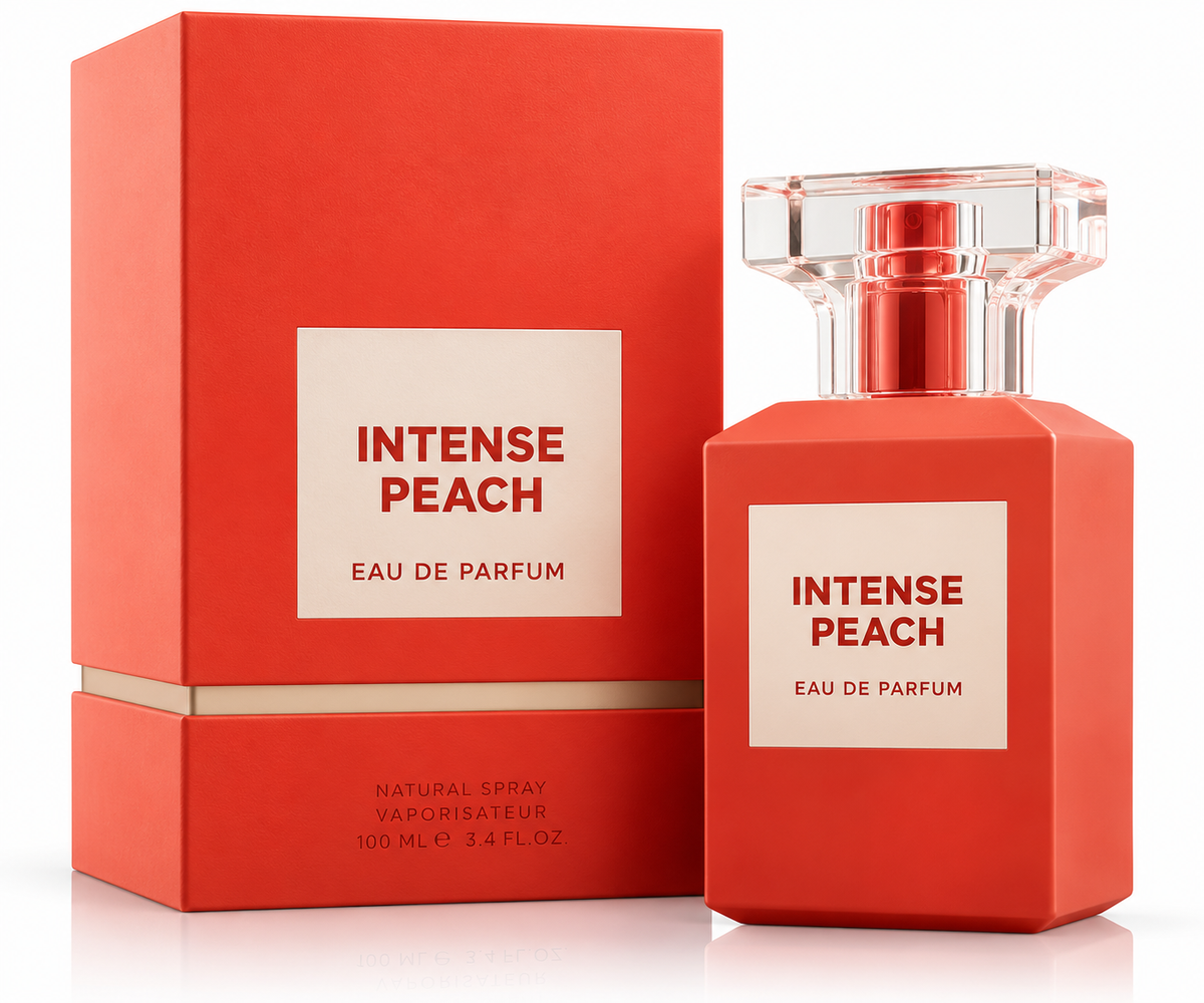 INTENSE PEACH – FRAGRANCE WORLD – EAU DE PARFUM