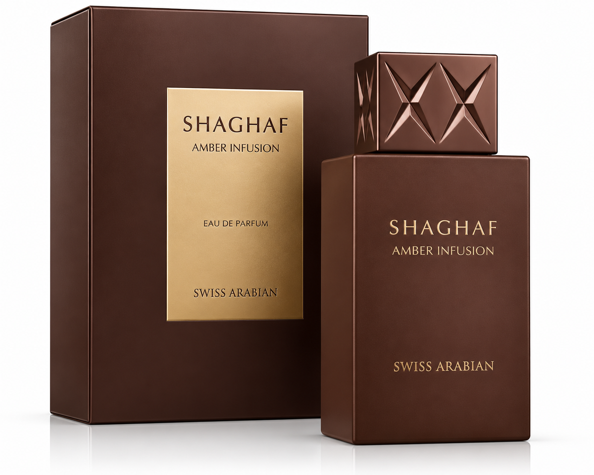 SHAGHAF AMBER INFUSION – SWISS ARABIAN | EAU DE PARFUM