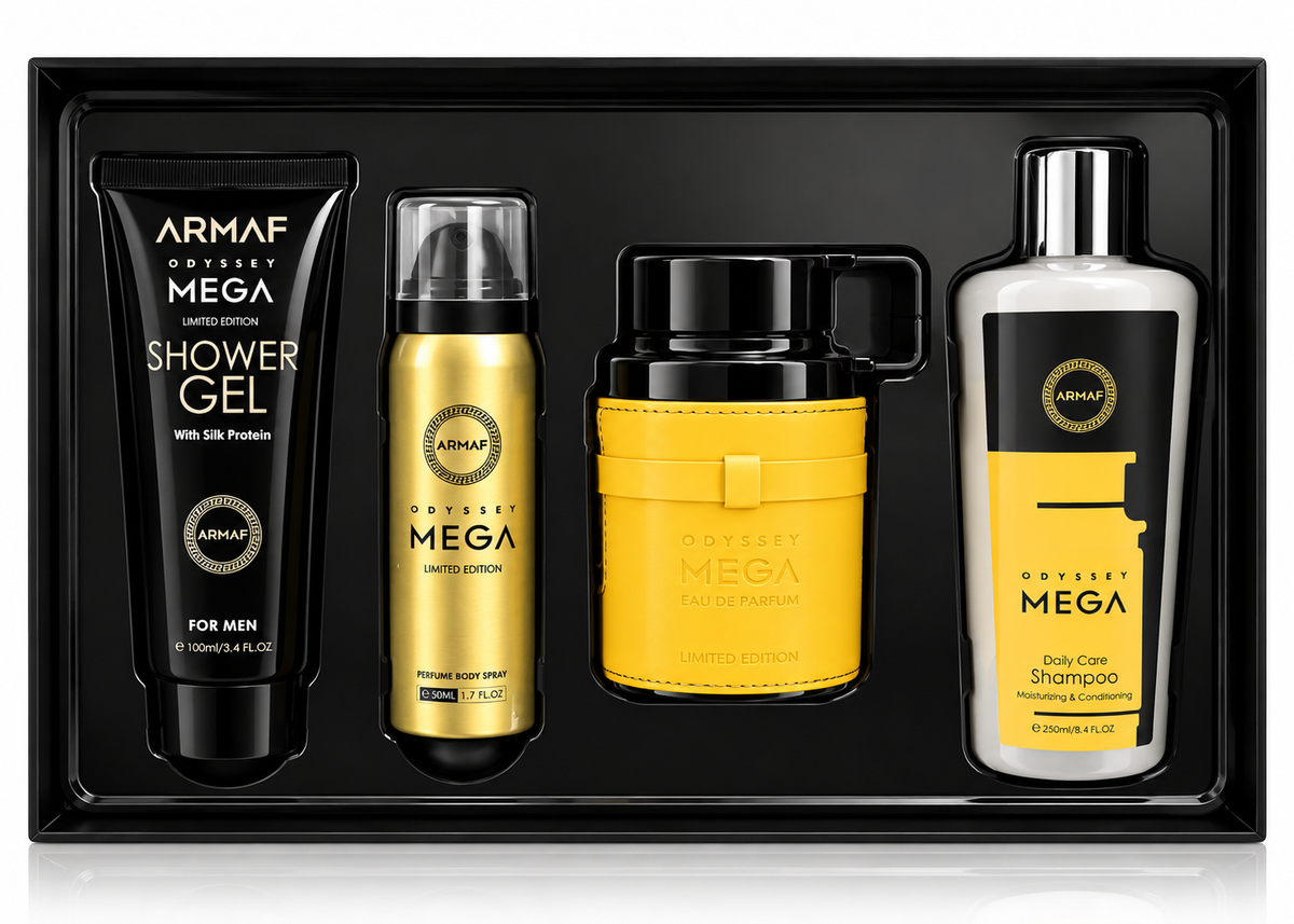ARMAF ODYSSEY MEGA LIMITED EDITION – GIFT SET 4 PIEZAS