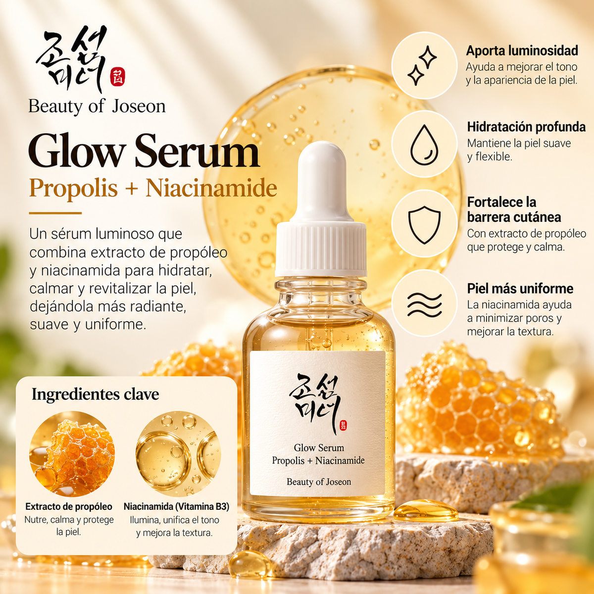 Beauty of Joseon Glow Serum Propolis + Niacinamide | 30 ml