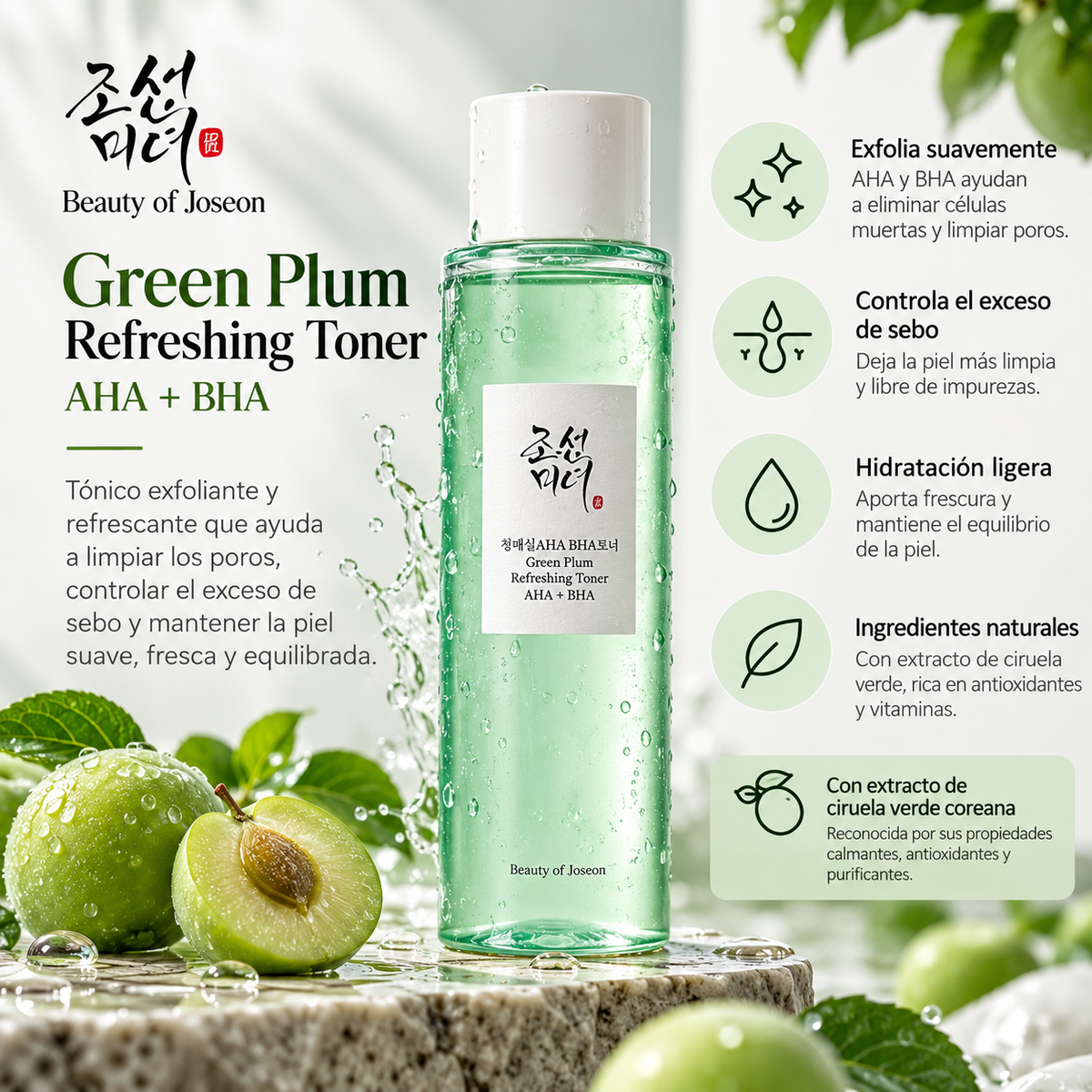 Beauty of Joseon Green Plum Refreshing Cleanser | 100 ml